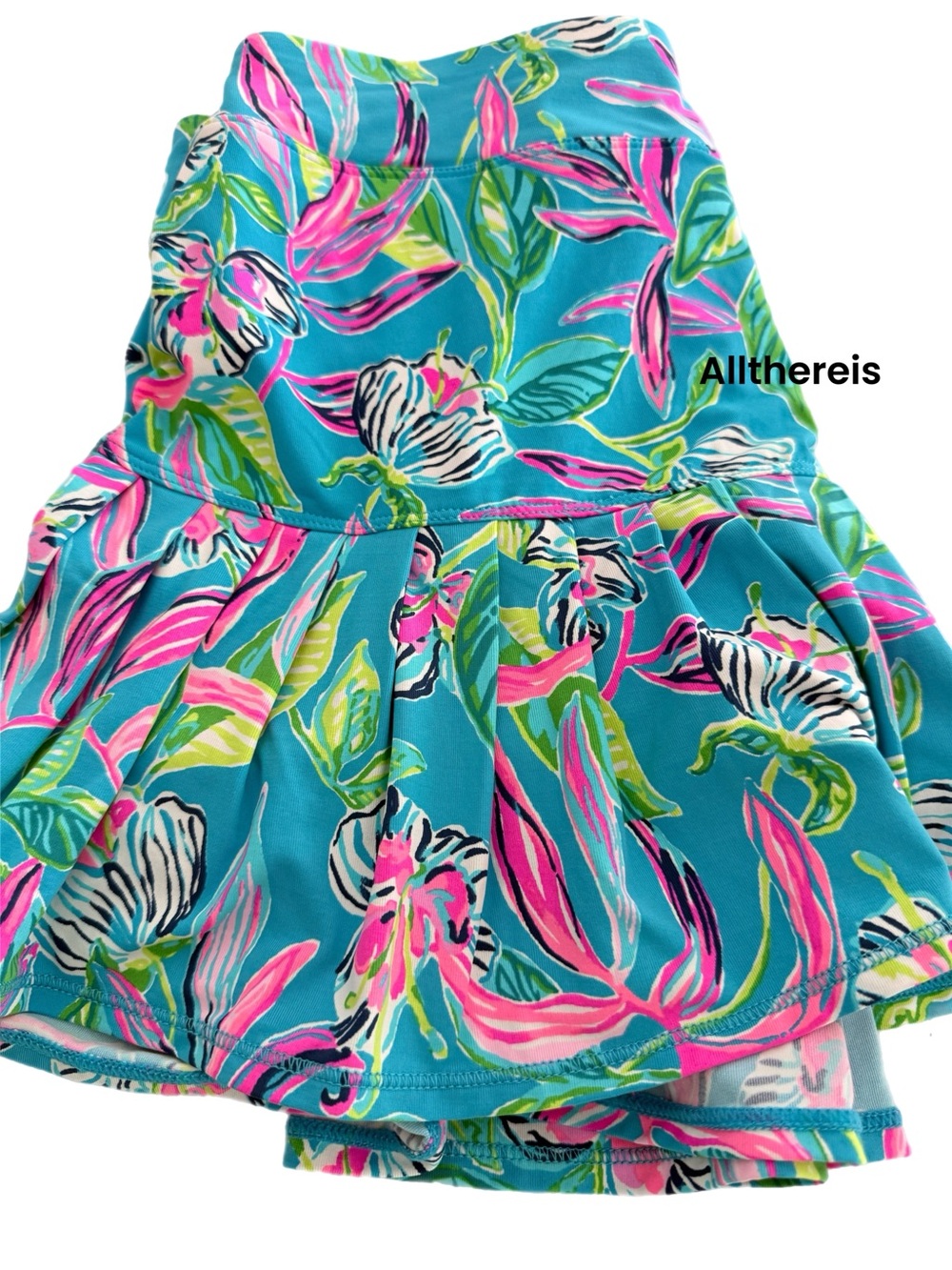 Lilly Pulitzer Luxletic Skort Taye “BELEAFING” S - Picture 3 of 12